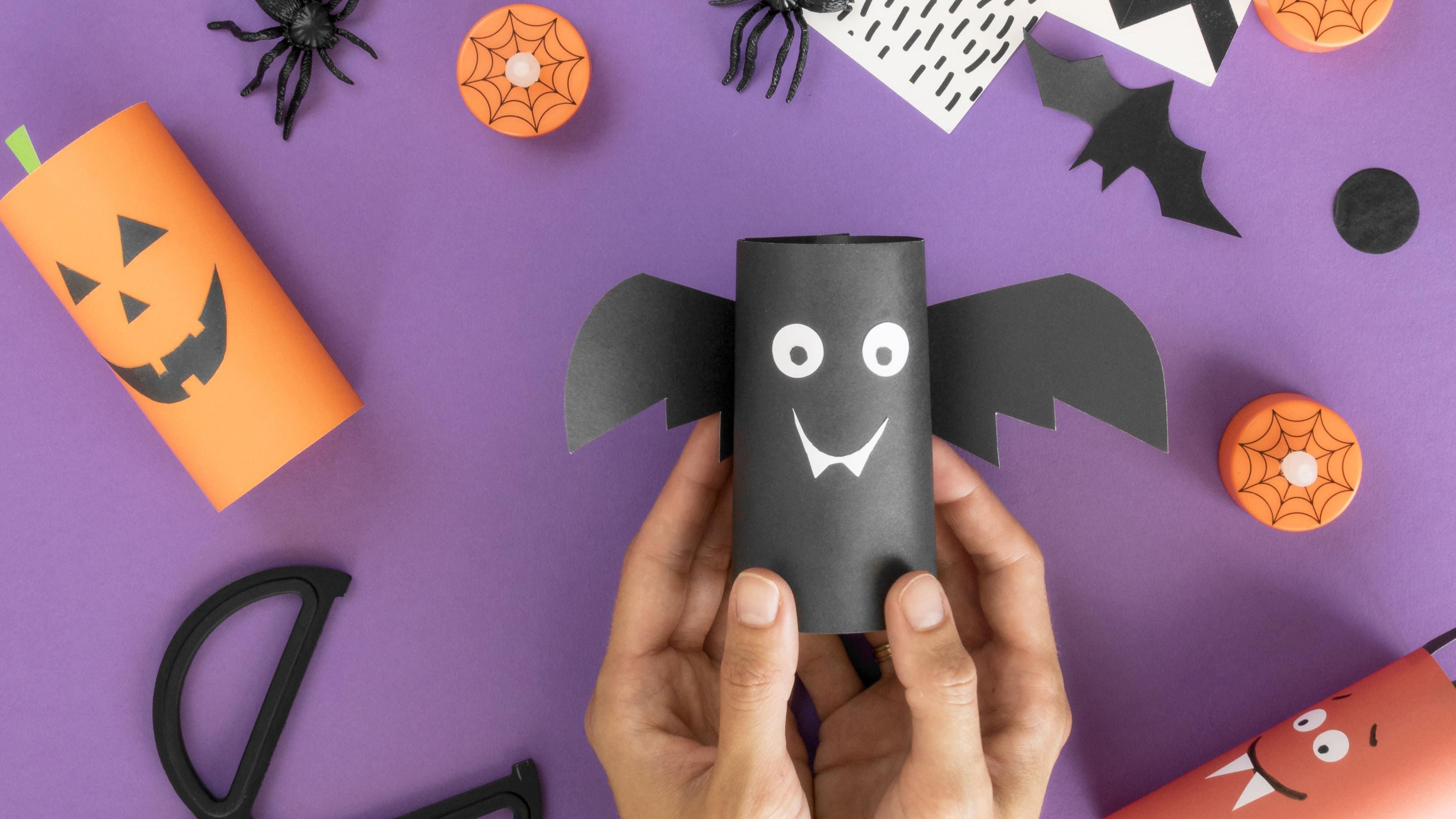 photographie de petits bricolages d'halloween